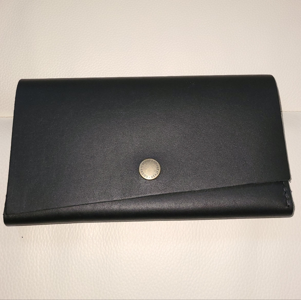 Portland Leather Black Rancher Wallet 🖤